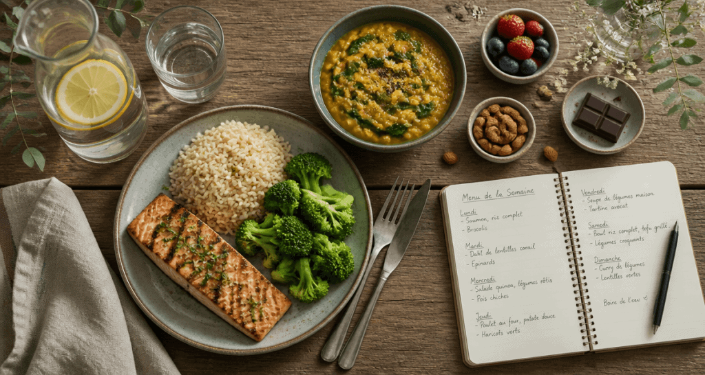 comment faire un reequilibrage alimentaire assiette equilibree