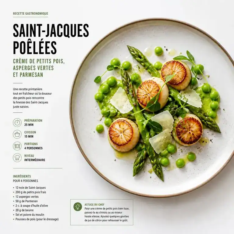 Plat salé dressé pour une recette salée réussie