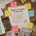 magasin de bricolage le moins cher factures et outils