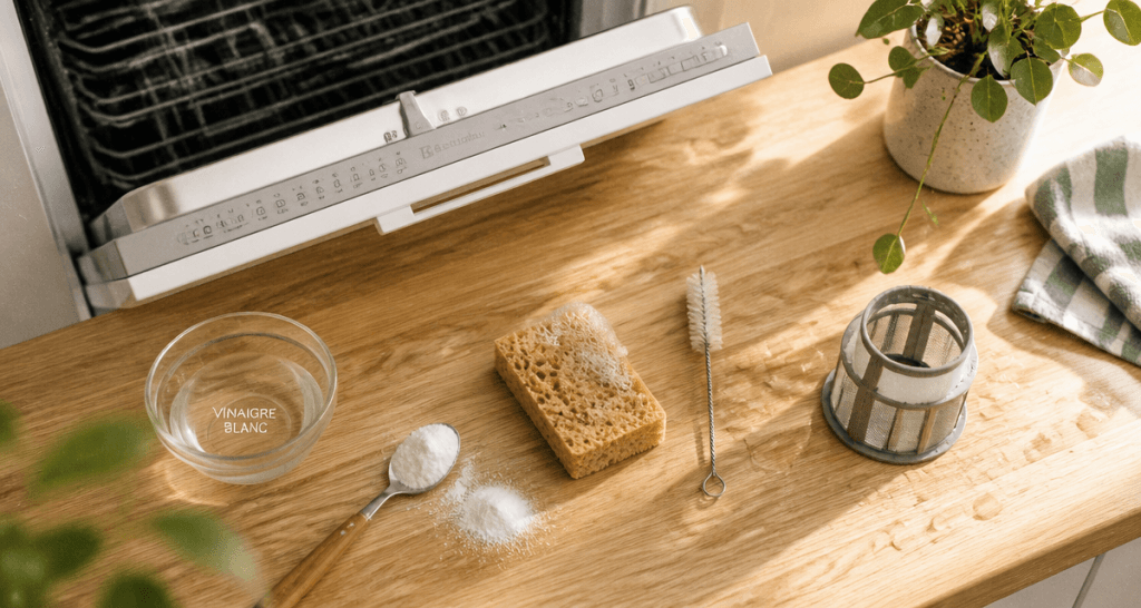 Nettoyer son lave-vaisselle au vinaigre blanc et bicarbonate