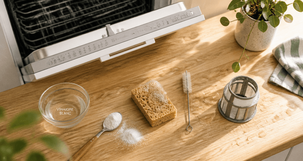 Nettoyer son lave-vaisselle au vinaigre blanc et bicarbonate