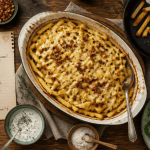 que faire avec des frites gratin croustillant