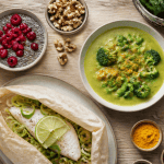 recette pour maigrir le ventre avec fibres, légumes et poisson