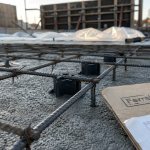 Dalle beton ferraillage : treillis soudé avec enrobage et recouvrement