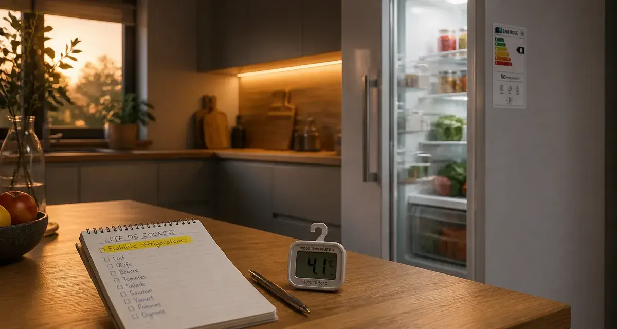 Meilleure marque réfrigérateur : réfrigérateur haut de gamme en cuisine, fiabilité au banc d’essai