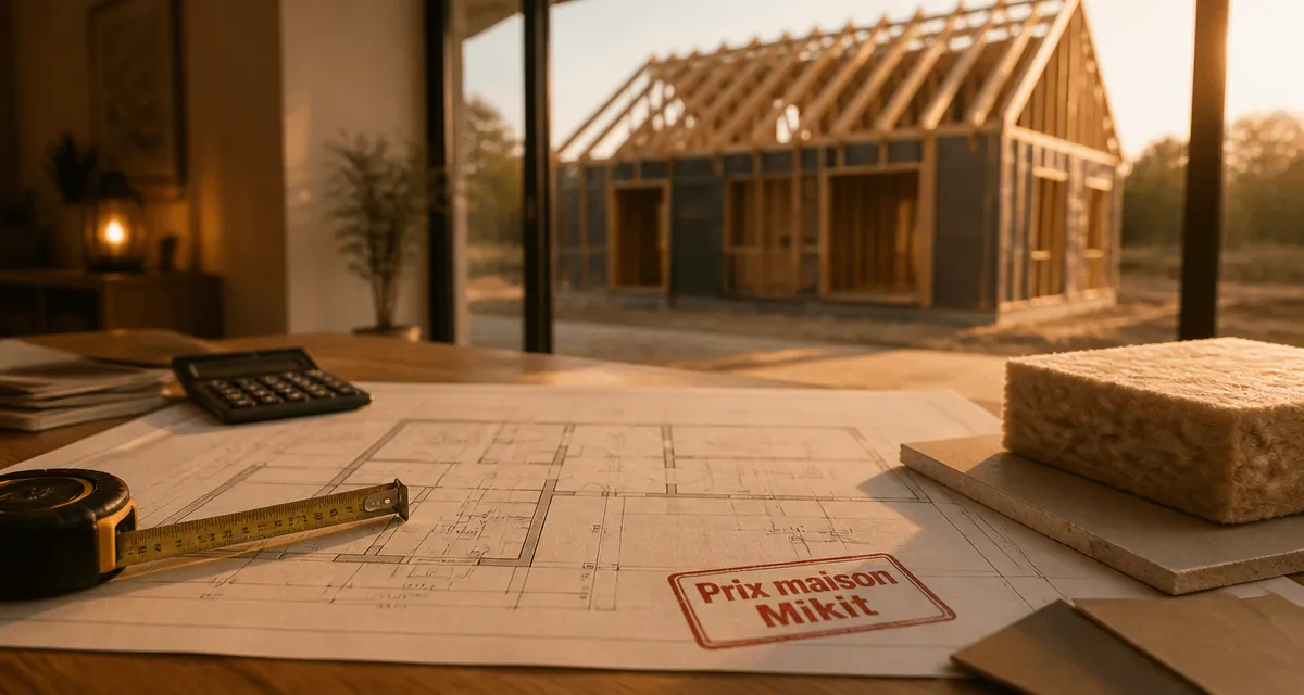 Prix maison Mikit : prêt-à-finir, plan et matériaux