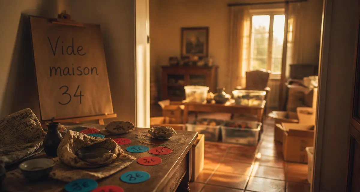 Vide maison 34 : intérieur de maison vide à vendre dans l’Hérault
