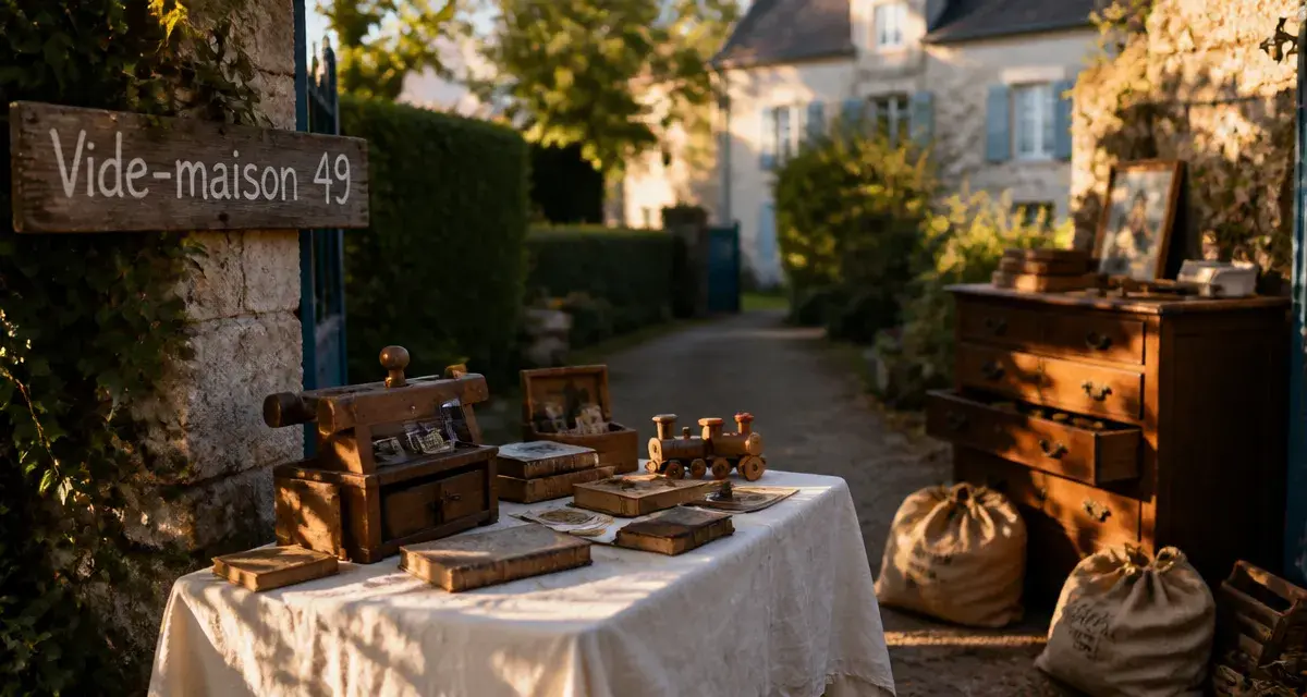 Vide maison 49 : bonnes affaires en Anjou, meubles et cartons