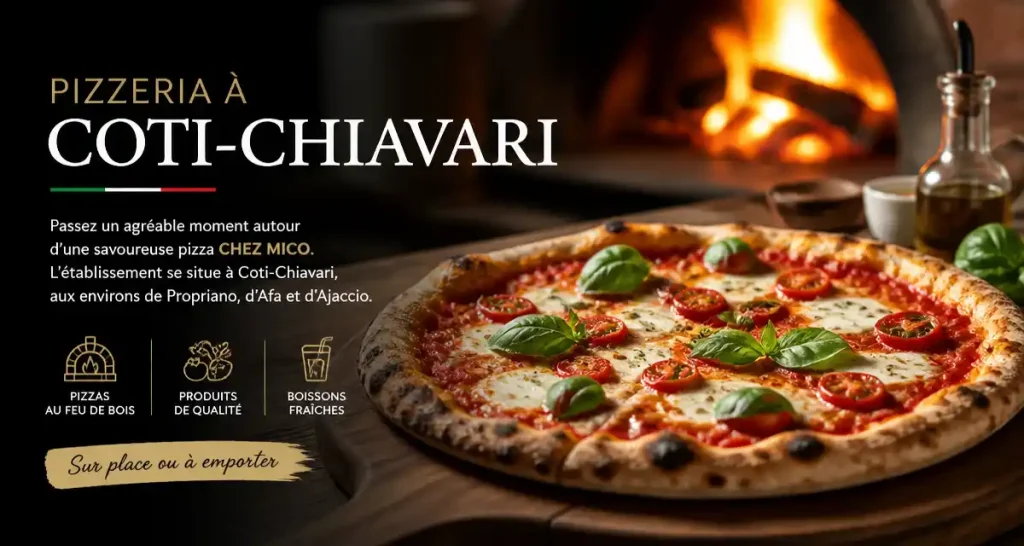 Pizzeria à Coti-Chiavari