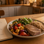 2000 calories par jour : assiette rassasiante, exemple repas