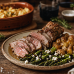 Accompagnement gigot d’agneau : légumes et sauce au romarin