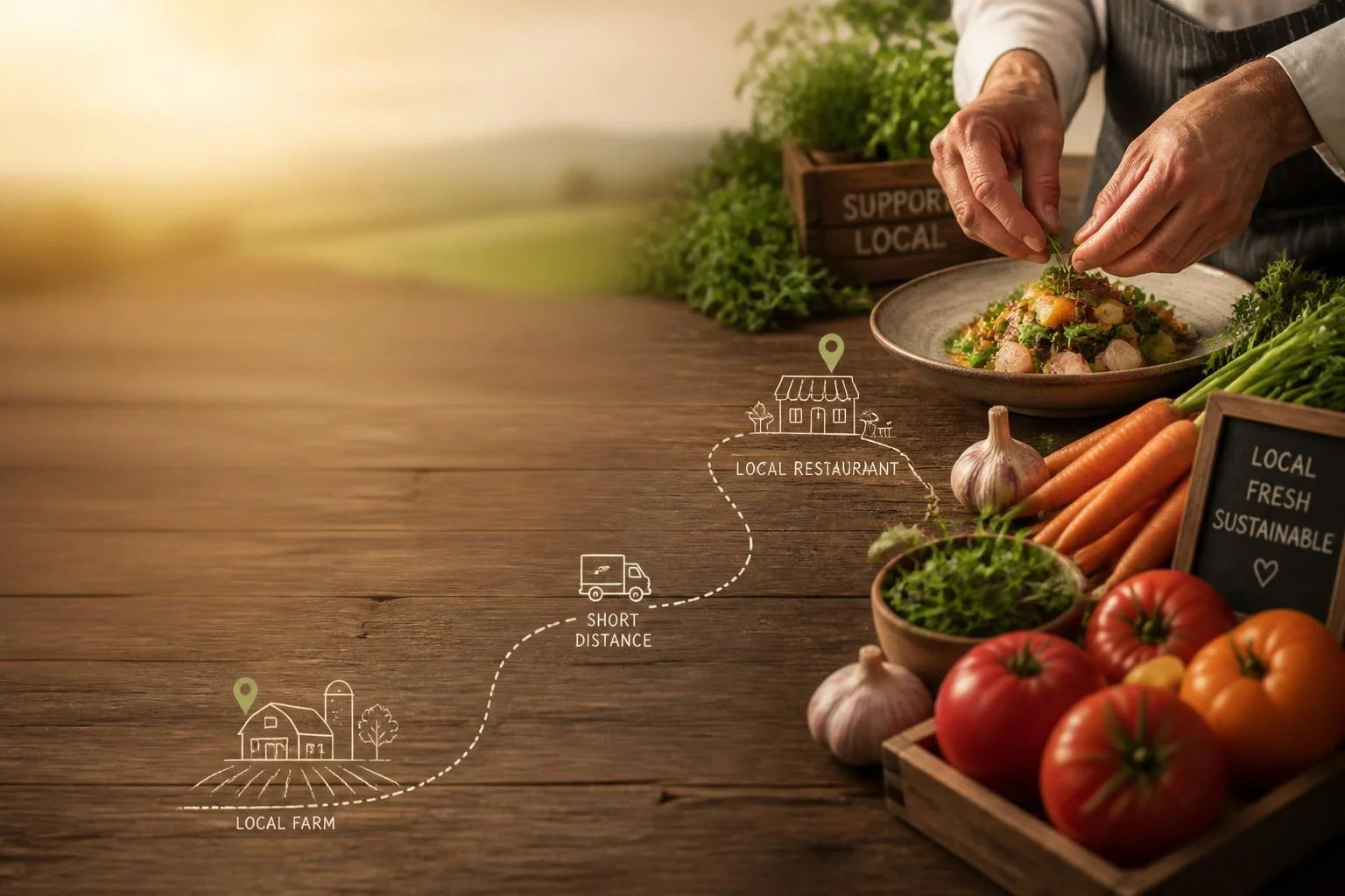 Circuits courts et gastronomie locale : goût & traçabilité