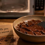 Comment faire fondre du chocolat au micro ondes : bol et chauffe 300-500 W