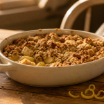Crumble healthy aux pommes : miettes croustillantes et fruits fondants