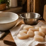 Faut il laver les noix de saint jacques fraiches : rinçage à l’eau froide