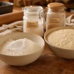 Levure chimique ou boulangère : poudre à lever et levure boulangère en bols