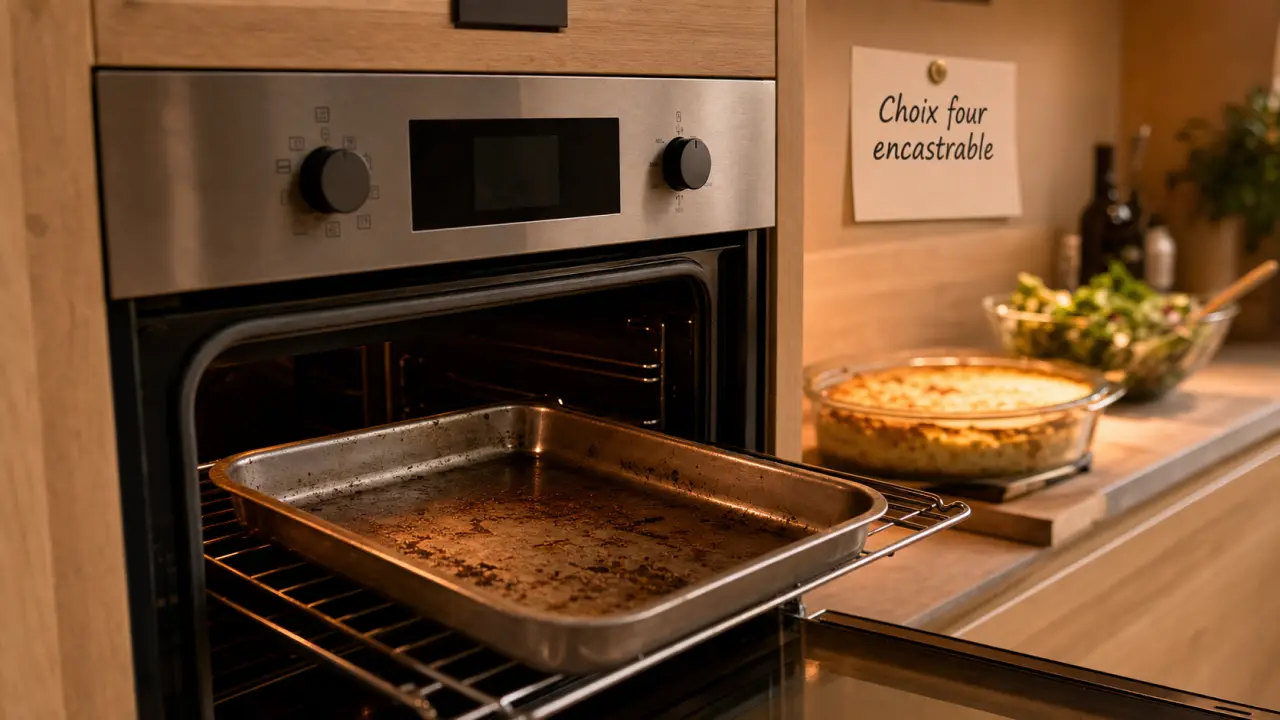 Meilleur four encastrable 2026 : porte inox, pyrolyse et Air Fry, cuisine moderne