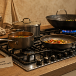 Meilleur plaque de cuisson gaz 5 feux, sécurité thermocouple et flamme wok