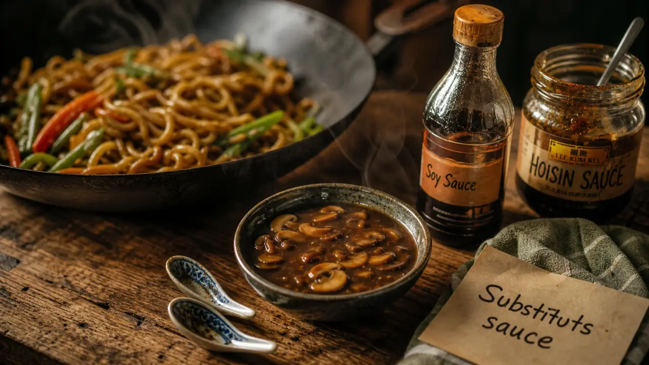 Par quoi remplacer la sauce huître : sauce soja, hoisin ou champignons