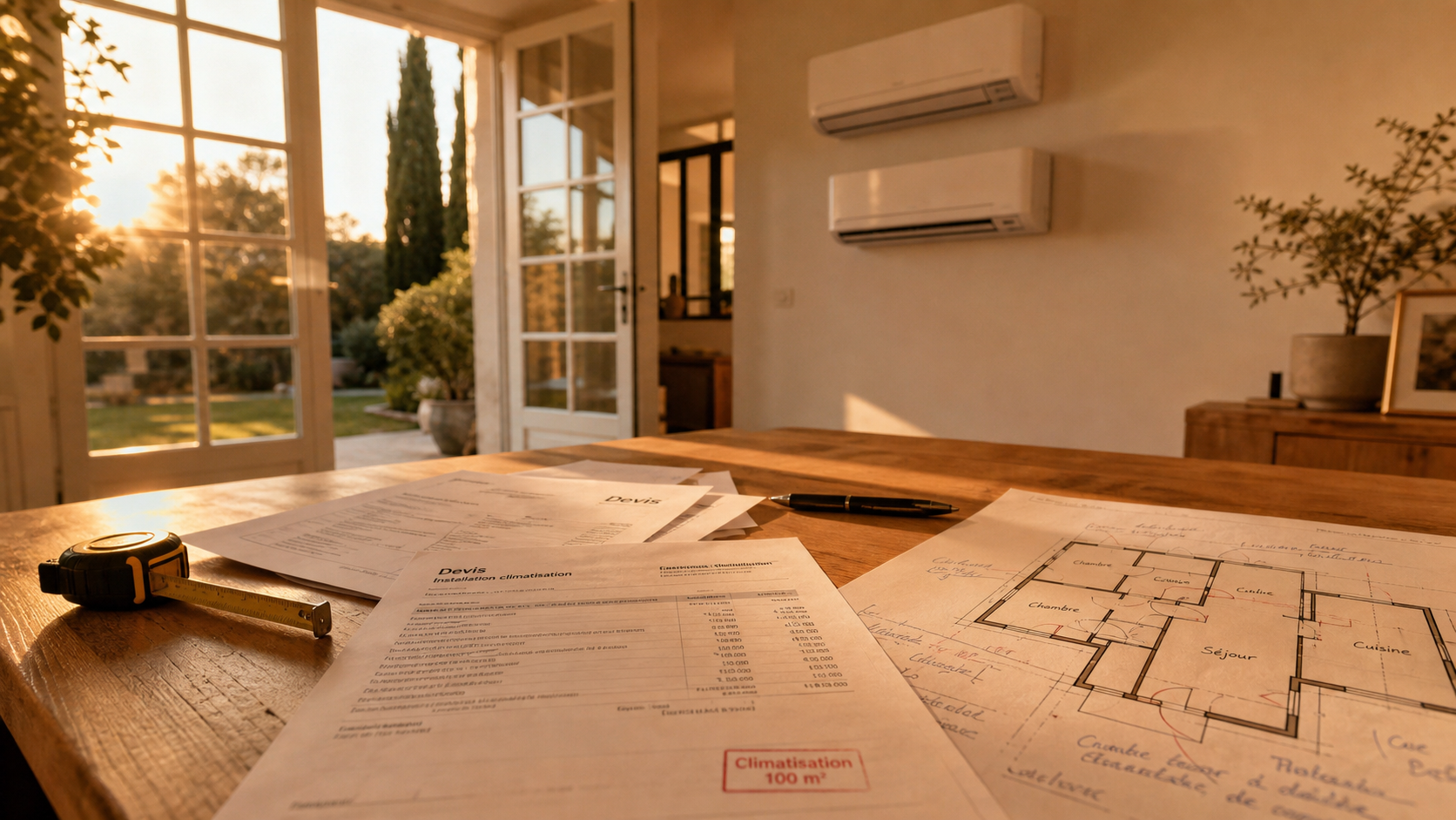 Prix climatisation maison 100m2, devis et installation multisplit