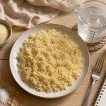 Semoule quantité par personne : 60 80 120 g, dosages pour chaque plat
