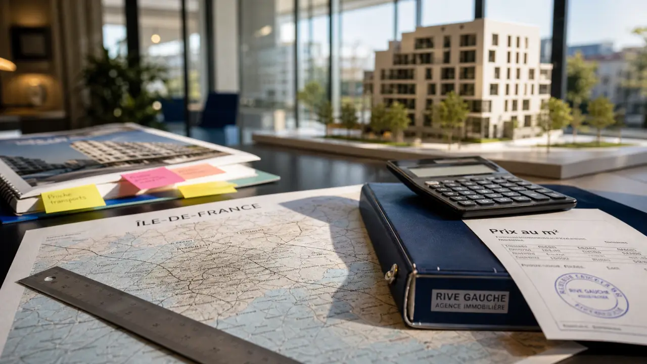 Acheter appartement banlieue proche de Paris : carte, prix au m² et transports