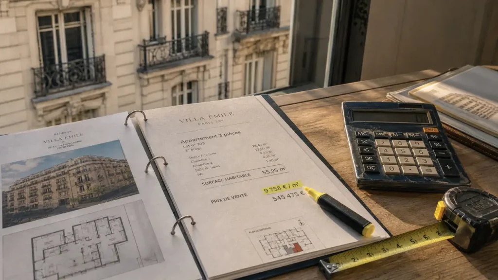 Acheter un appartement à Paris sur PAP : budget réel, arrondissement et alertes
