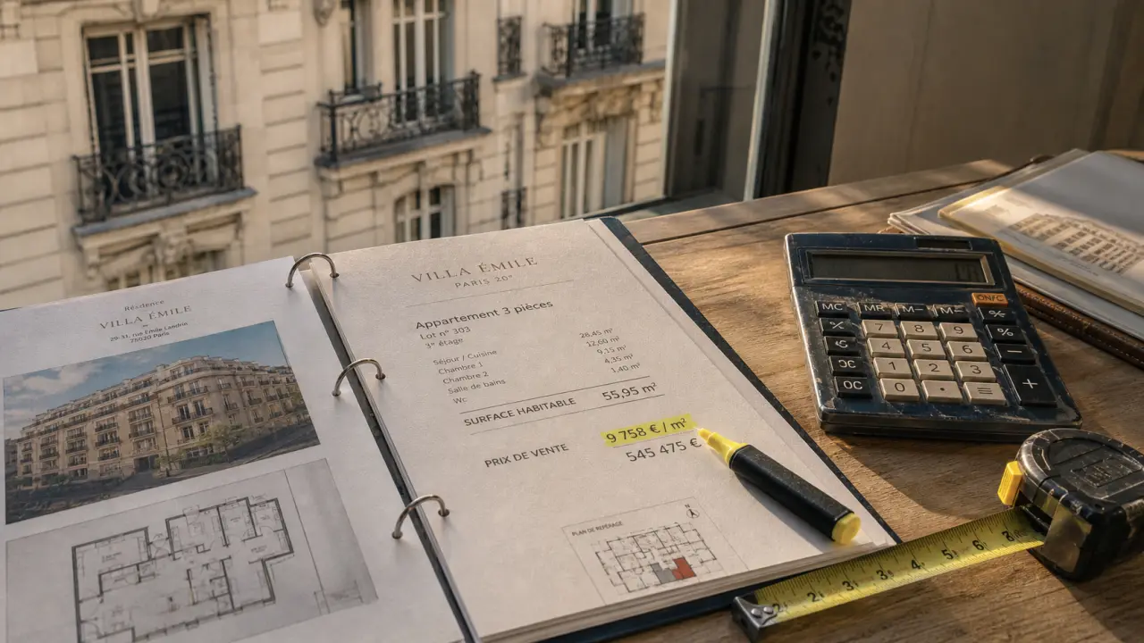 Acheter appartement paris PAP : budget et prix au m², dossier de vente et calculateur
