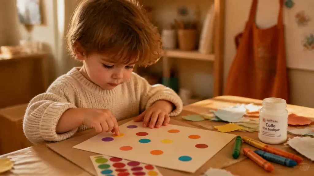 Bricolage enfant 3 ans : collage, peinture ou modelage, que proposer sans se tromper ?