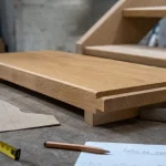 Fabrication marche en bois : 30 mm minimum, cotes de marche en bois