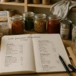 Liste provisions alimentaires 1 mois, rotation sans gaspillage, provisions