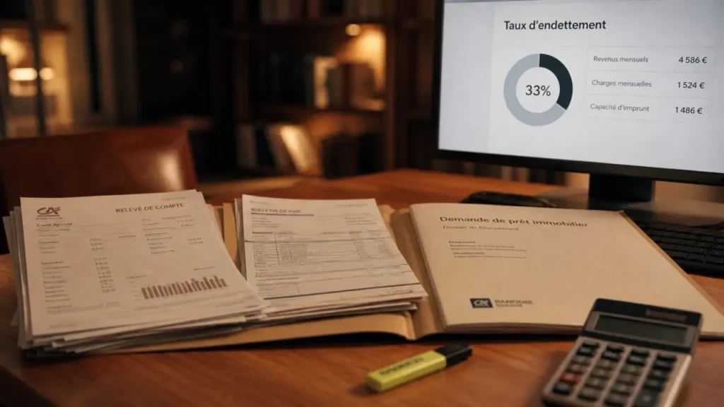Que vérifie la banque pour un prêt immobilier ? Revenus, comptes et fichiers