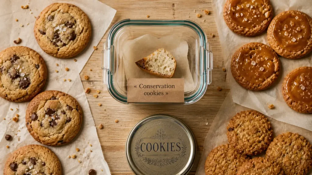 Cookies maison : 3 à 5 jours sans perdre leur texture