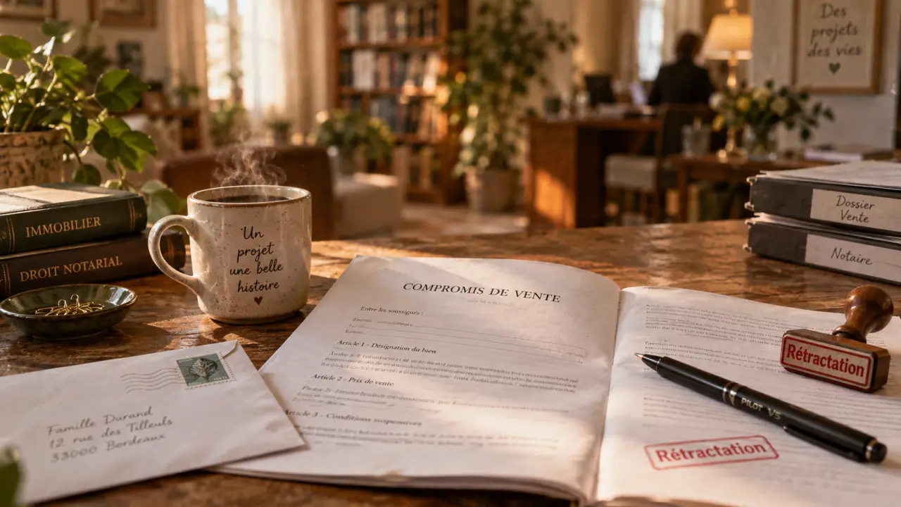 J’ai signé un compromis de vente mais je regrette : rétractation 10 jours