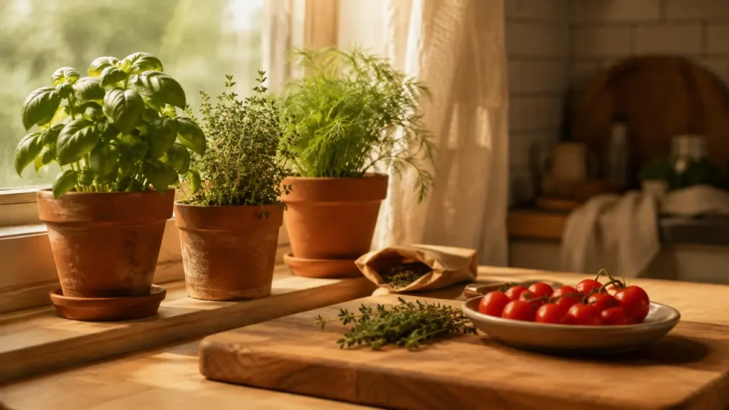 Basilic, thym, coriandre : quelle plante aromatique choisir pour cuisiner ?