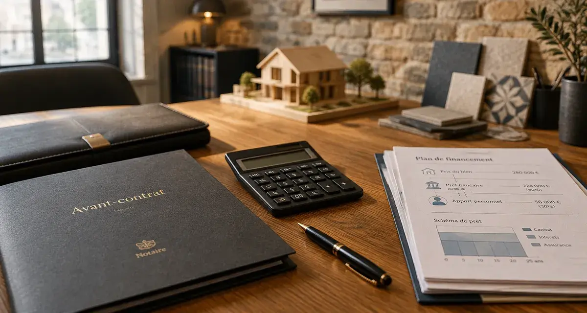 Achat maison etape : budget notaire et prêt