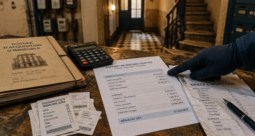 Acheter un immeuble : le cash-flow se joue avant la visite