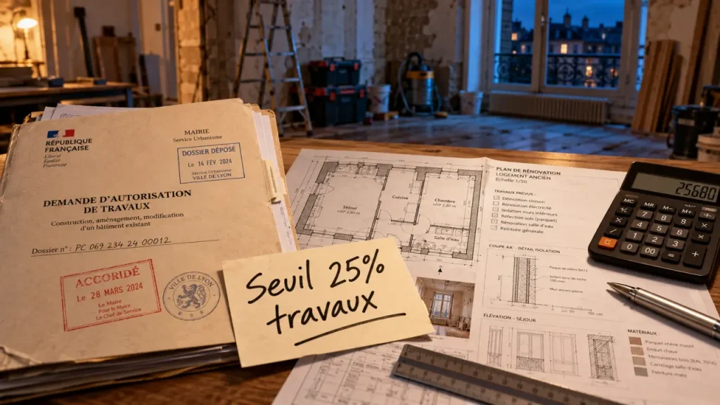 Prêt à taux zéro dans l’ancien : 25 % de travaux, pas 25 % du prix d’achat