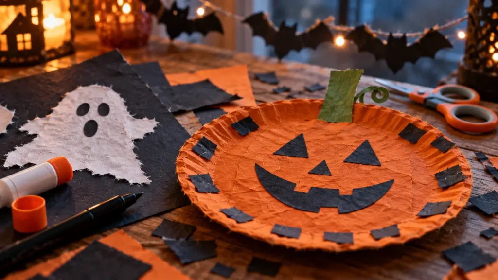 Bricolage facile pour Halloween : 6 créations en papier, du fantôme au sac à bonbons