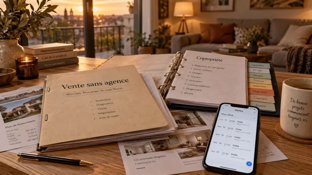 Vendre un appartement sans agence exige un prix juste et un dossier complet